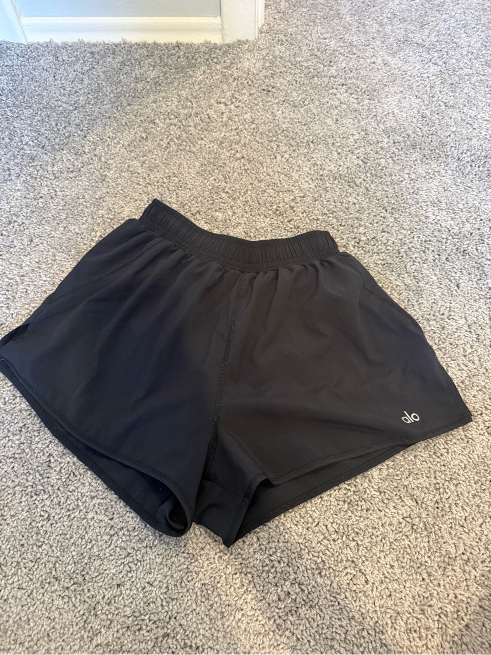 ALO Yoga Black Women's Athletic Shorts